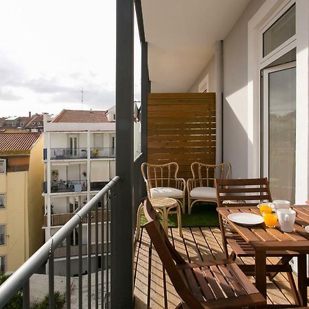 ליסבון Altido Elegant City Deluxe Apartment & Altido Luxurious 3-Bedroom Apt With Terrace In Intendente מראה חיצוני תמונה