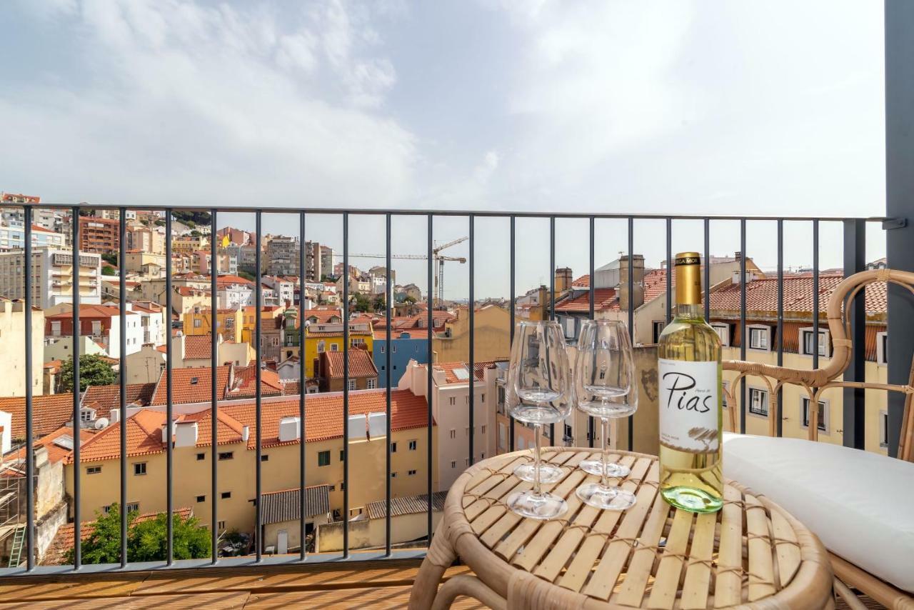 ליסבון Altido Elegant City Deluxe Apartment & Altido Luxurious 3-Bedroom Apt With Terrace In Intendente מראה חיצוני תמונה