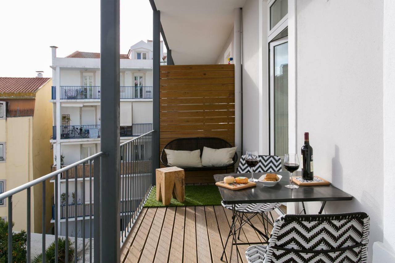 ליסבון Altido Elegant City Deluxe Apartment & Altido Luxurious 3-Bedroom Apt With Terrace In Intendente מראה חיצוני תמונה