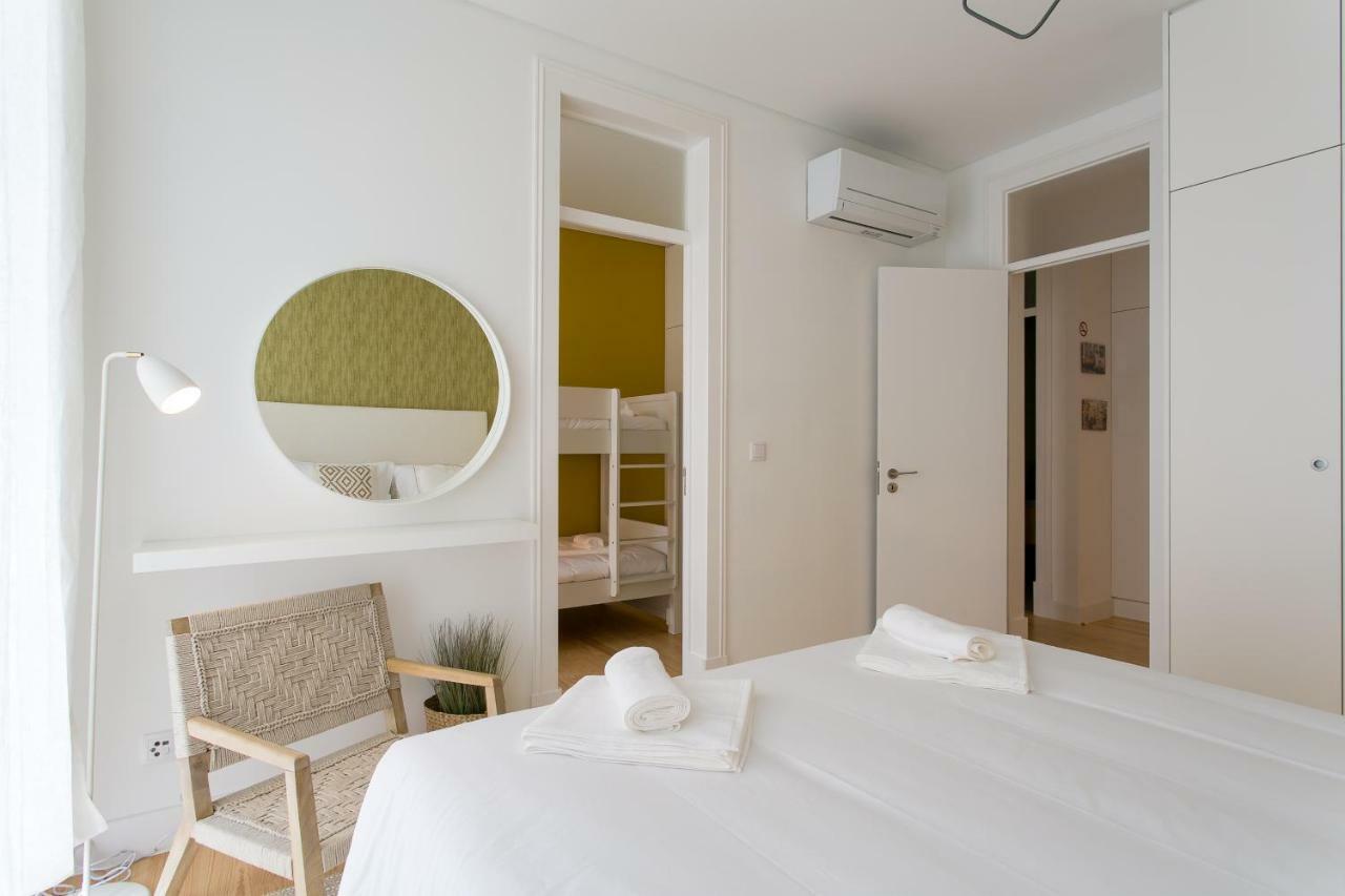 ליסבון Altido Elegant City Deluxe Apartment & Altido Luxurious 3-Bedroom Apt With Terrace In Intendente מראה חיצוני תמונה